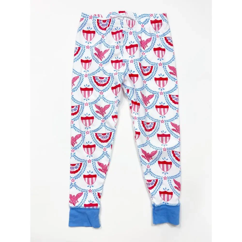The Beaufort Bonnet Company Suttons Short Sleeve Pajama Set in America Swag